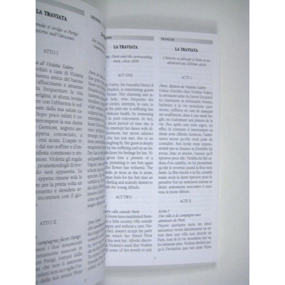La Traviata Giuseppe Verdi 2011 Libretto Opera tre Atti Program Arena di Verona - Picture 4 of 6